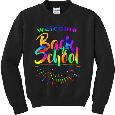 Welcome Back To School Kids Sweatshirt