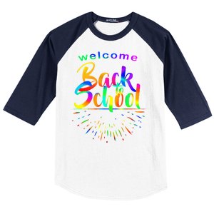 Welcome Back To School Baseball Sleeve Shirt