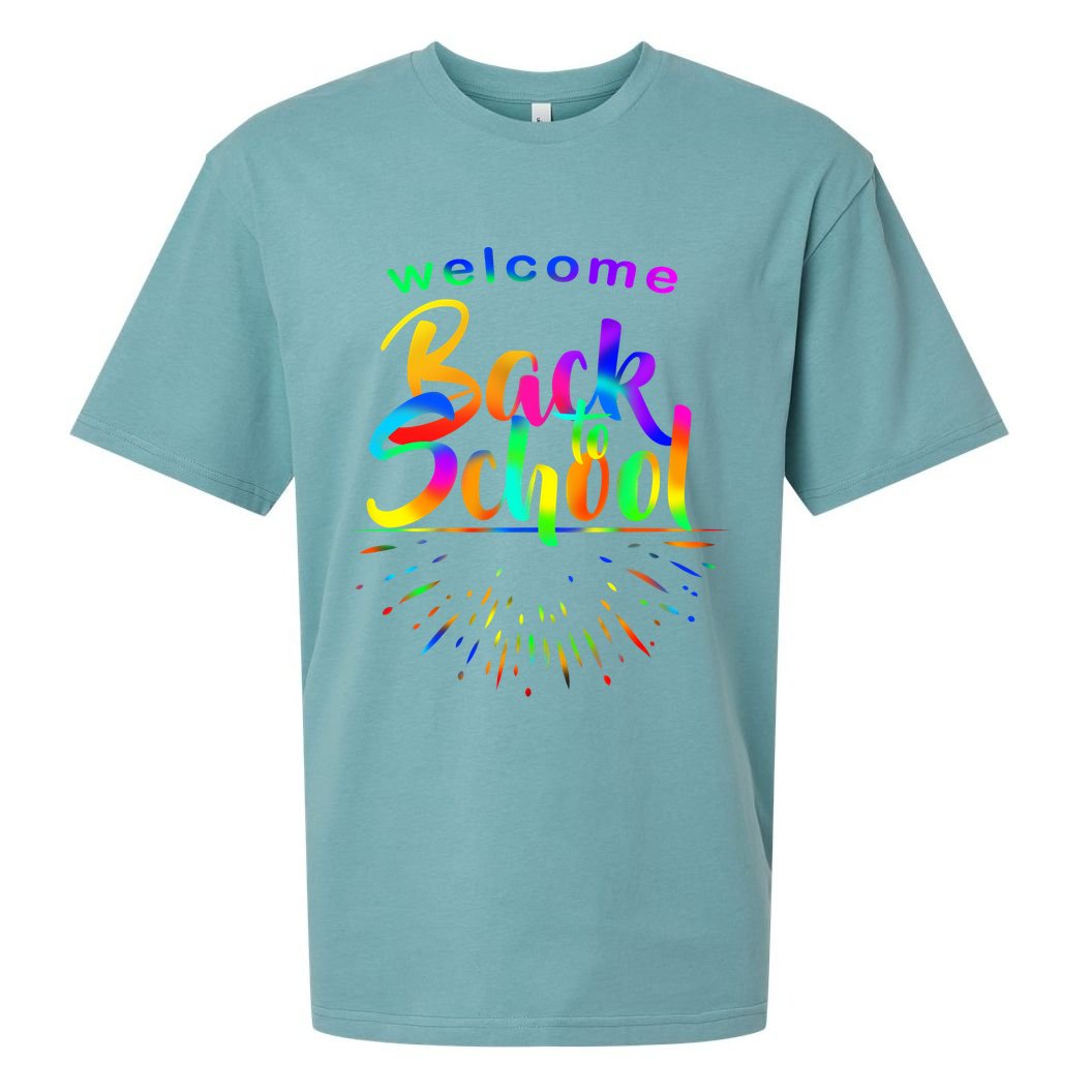 Welcome Back To School Sueded Cloud Jersey T-Shirt