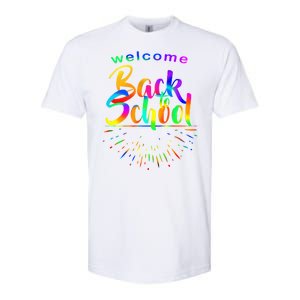 Welcome Back To School Softstyle CVC T-Shirt