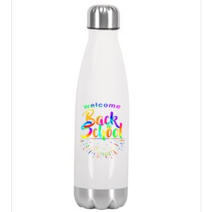 Welcome Back To School Stainless Steel Insulated Water Bottle