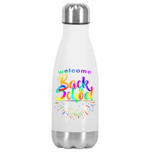 Welcome Back To School Stainless Steel Insulated Water Bottle