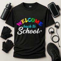 Welcome Back To School Arrow Cooling Performance Crew T-Shirt
