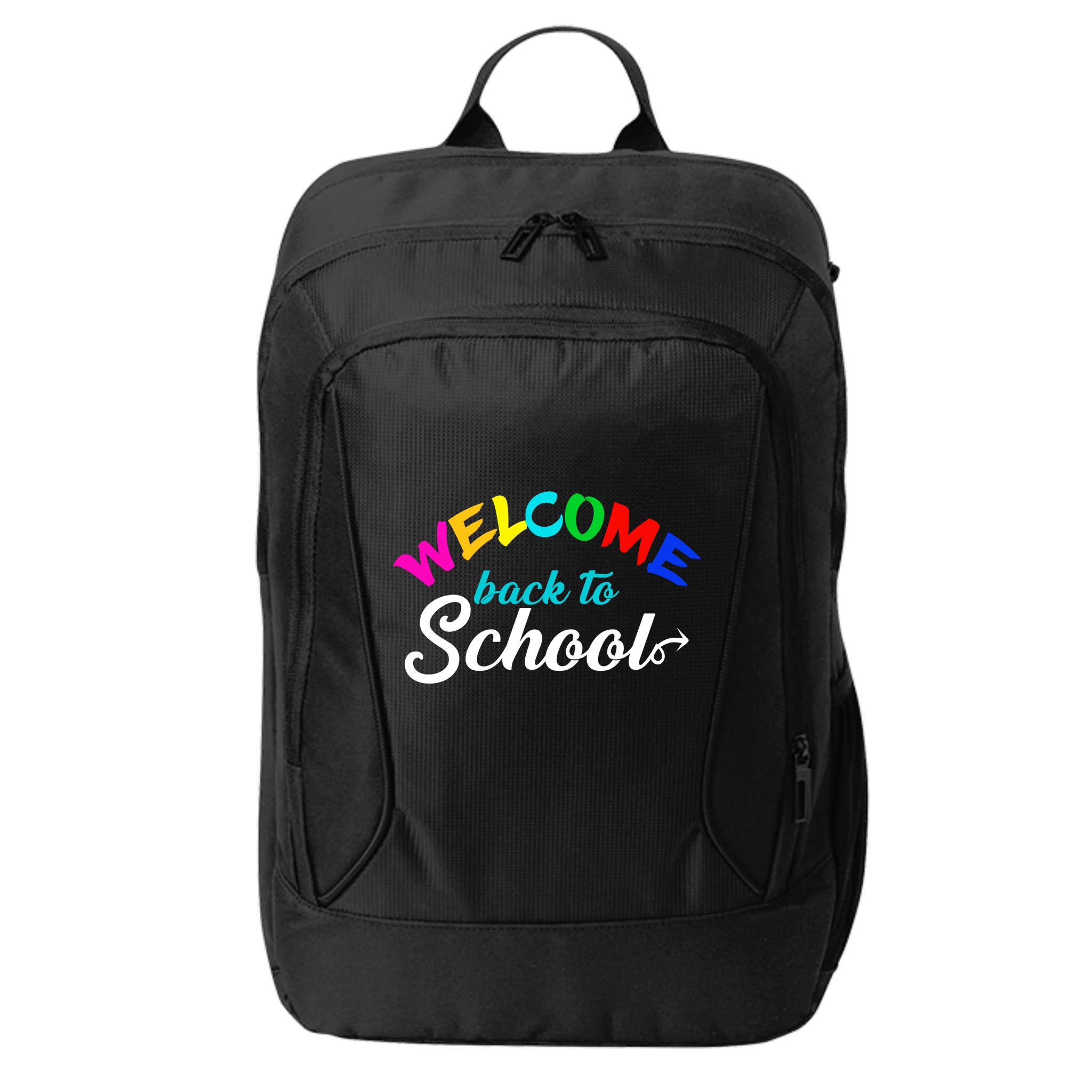 Welcome Back To School Arrow City Backpack