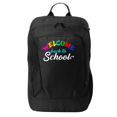 Welcome Back To School Arrow City Backpack