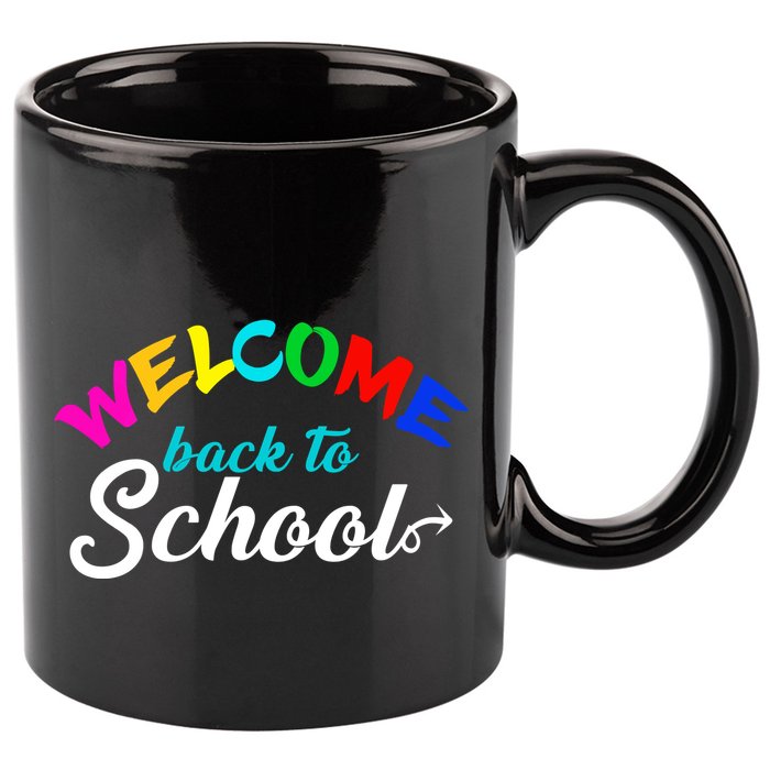 Welcome Back To School Arrow 11oz C Handle Ceramic Mug