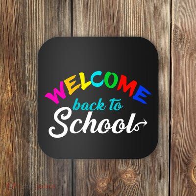 Welcome Back To School Arrow Coaster