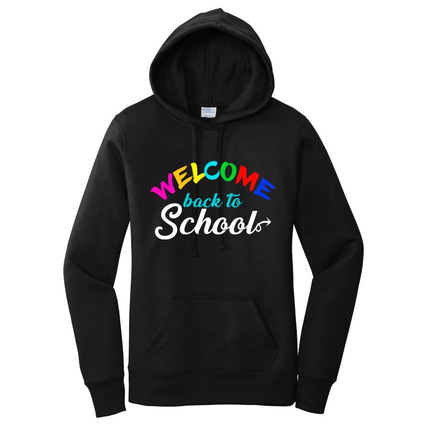 Welcome Back To School Arrow Women's Pullover Hoodie