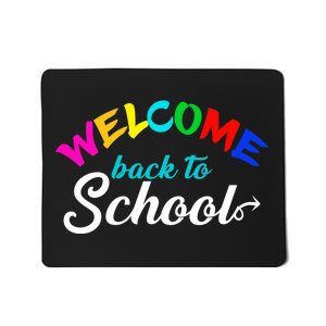 Welcome Back To School Arrow Mousepad