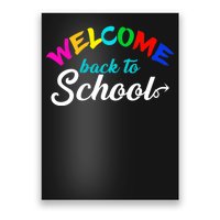 Welcome Back To School Arrow Poster