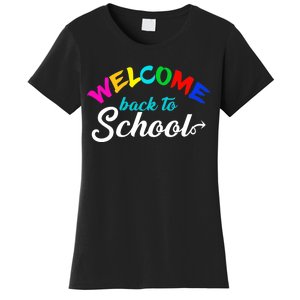 Welcome Back To School Arrow Women's T-Shirt