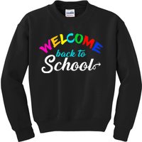 Welcome Back To School Arrow Kids Sweatshirt