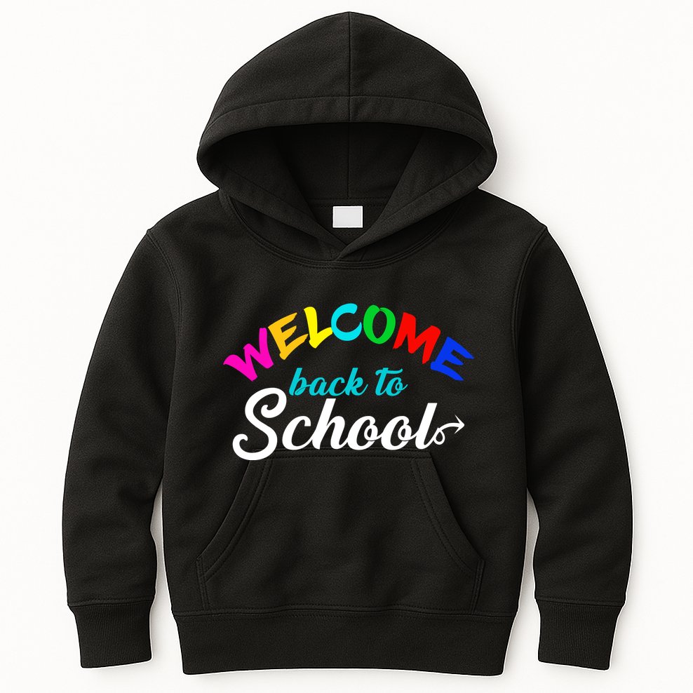 Welcome Back To School Arrow Kids Hoodie