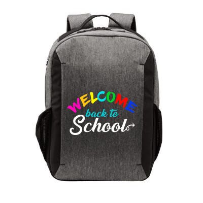 Welcome Back To School Arrow Vector Backpack