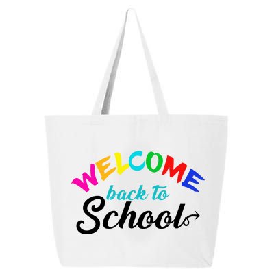 Welcome Back To School Arrow 25L Jumbo Tote