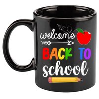 Welcome Back To School Teachers Students 11oz C Handle Ceramic Mug