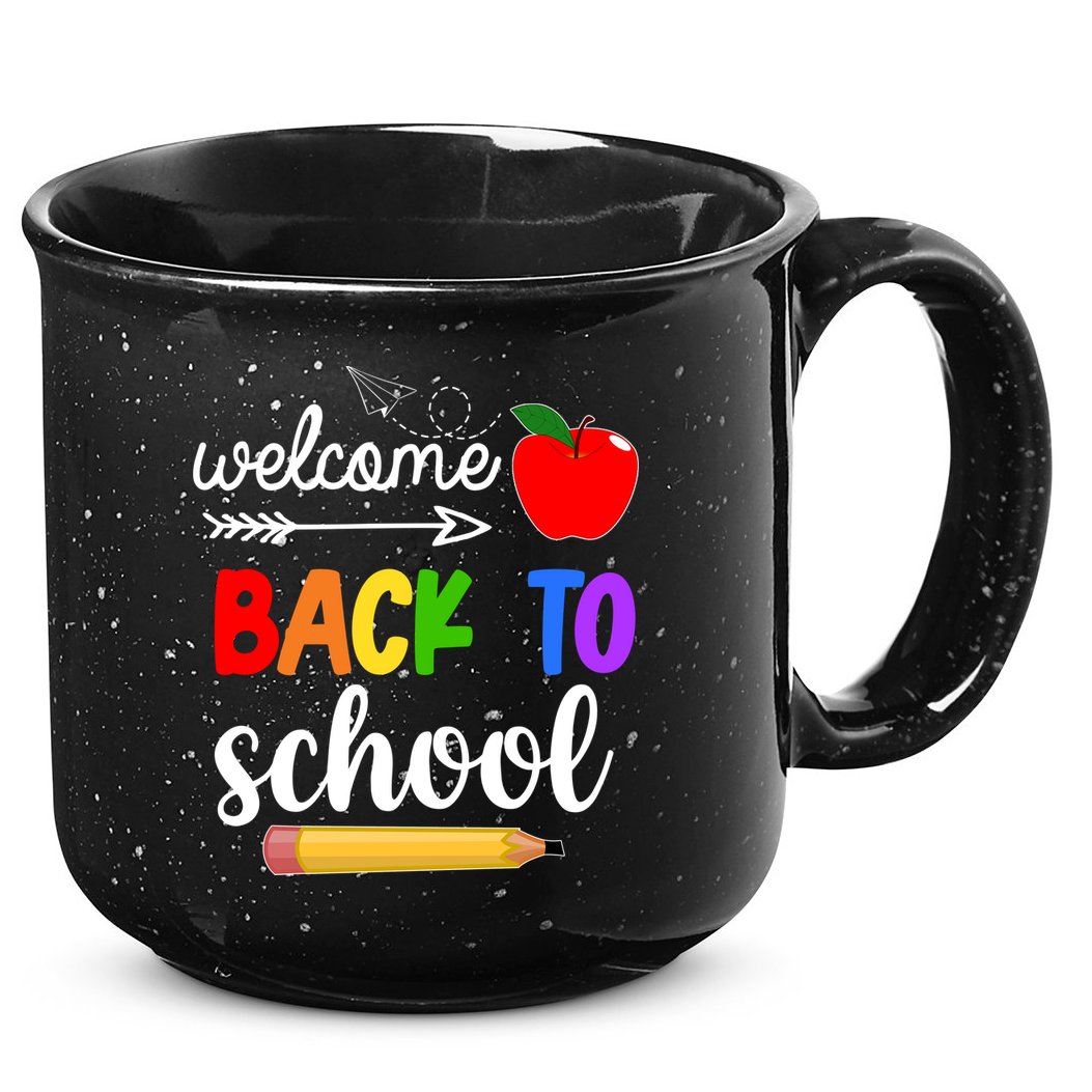 Welcome Back To School Teachers Students 15oz Campfire Ceramic Mug
