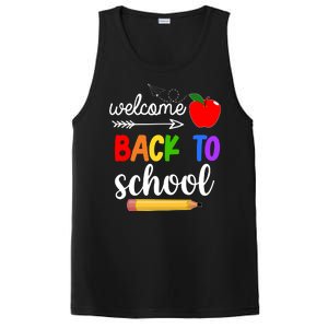 Welcome Back To School Teachers Students PosiCharge Competitor Tank