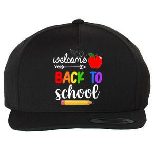 Welcome Back To School Teachers Students Wool Snapback Cap