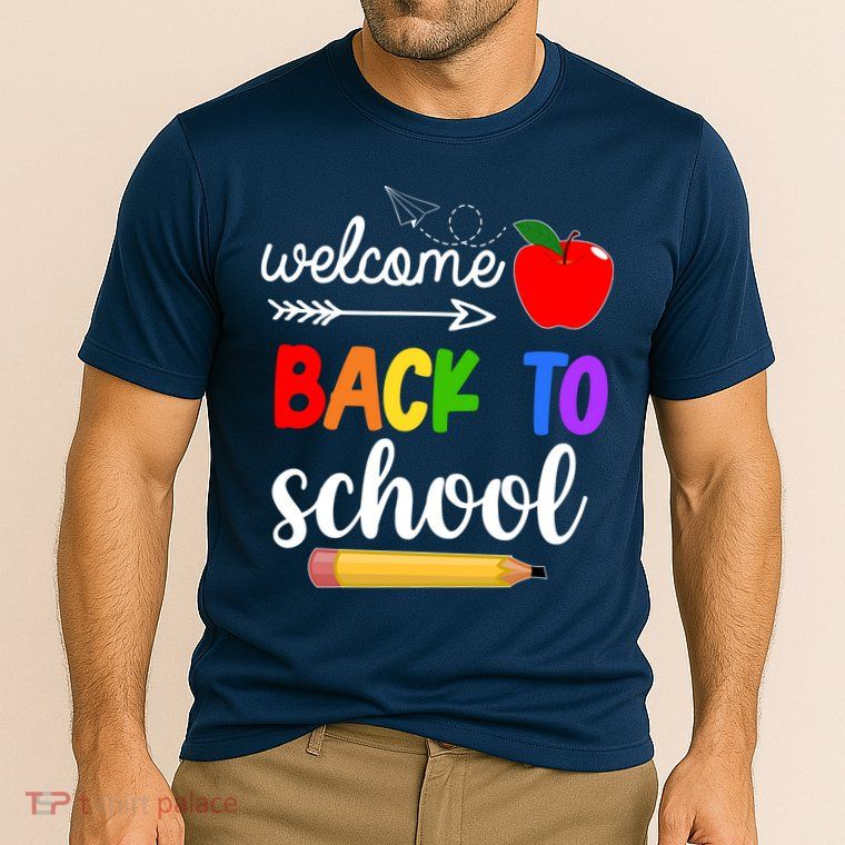 Welcome Back To School Teachers Students Performance Shirt