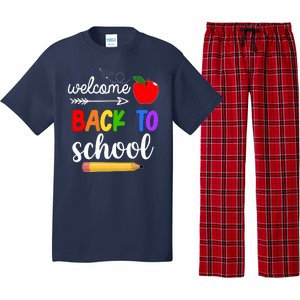 Welcome Back To School Teachers Students Pajama Set