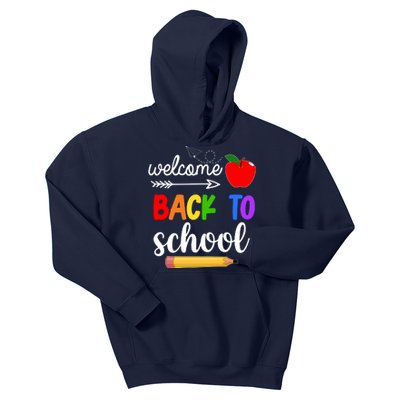 Welcome Back To School Teachers Students Kids Hoodie