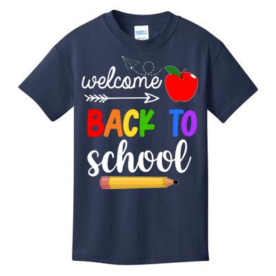 Welcome Back To School Teachers Students Kids T-Shirt