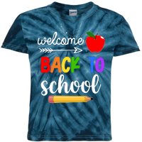 Welcome Back To School Teachers Students Kids Tie-Dye T-Shirt