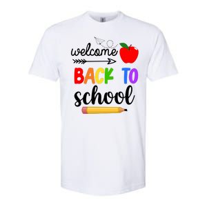 Welcome Back To School Teachers Students Softstyle CVC T-Shirt