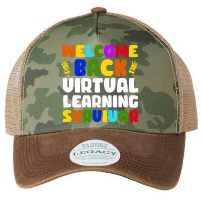 Welcome Back To School Virtual Learning Survivor Legacy Tie Dye Trucker Hat