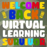 Welcome Back To School Virtual Learning Survivor Legacy Tie Dye Trucker Hat