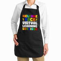 Welcome Back To School Virtual Learning Survivor Apron