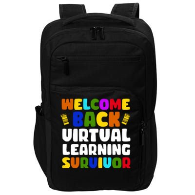 Welcome Back To School Virtual Learning Survivor Impact Tech Backpack