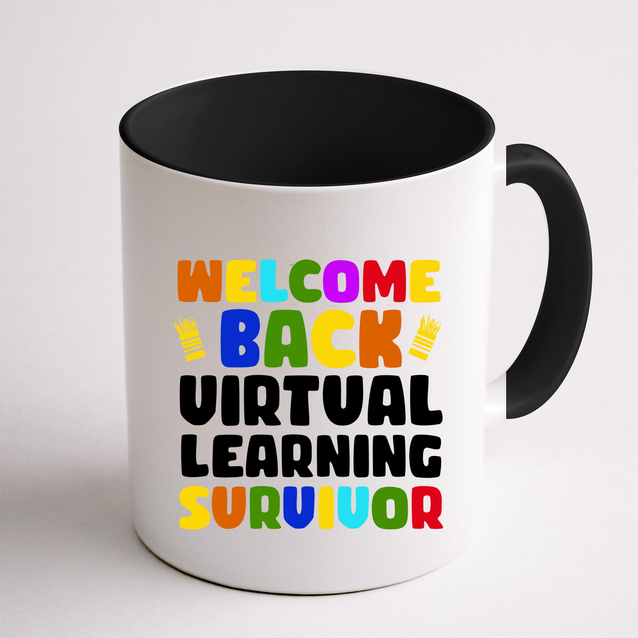 Welcome Back To School Virtual Learning Survivor Mug