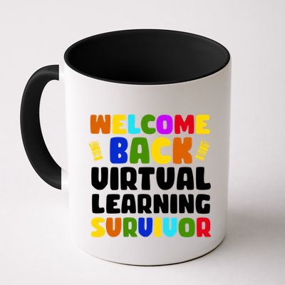Welcome Back To School Virtual Learning Survivor Mug
