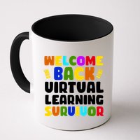 Welcome Back To School Virtual Learning Survivor Mug