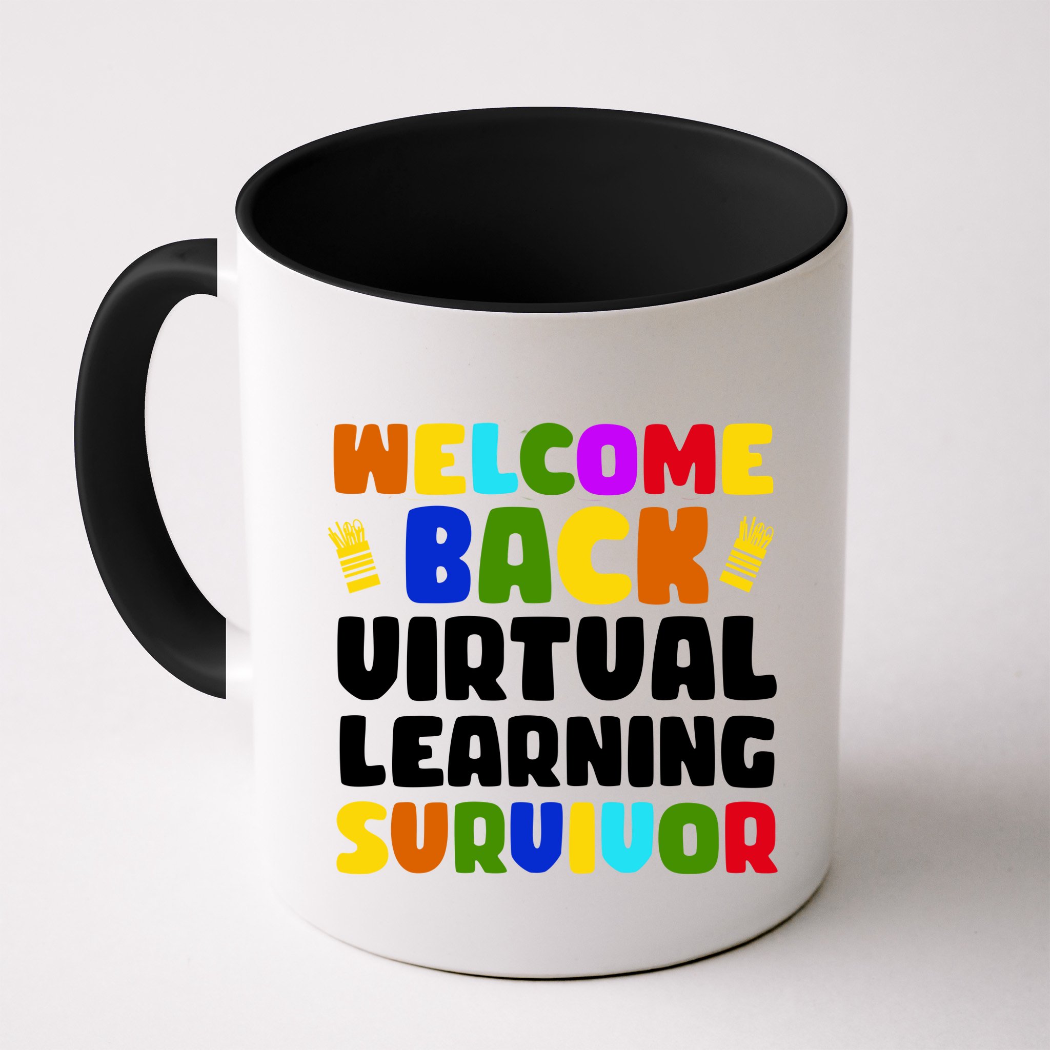 Welcome Back To School Virtual Learning Survivor Mug