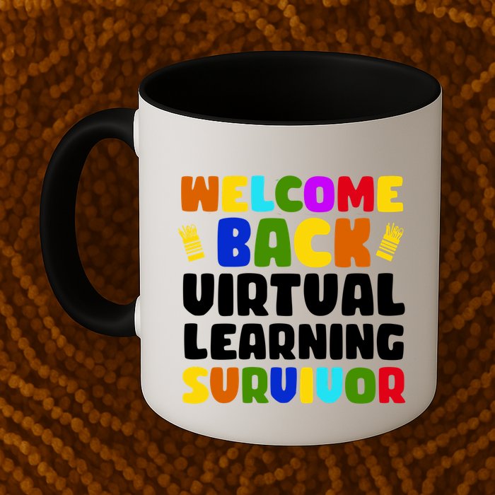 Welcome Back To School Virtual Learning Survivor Mug