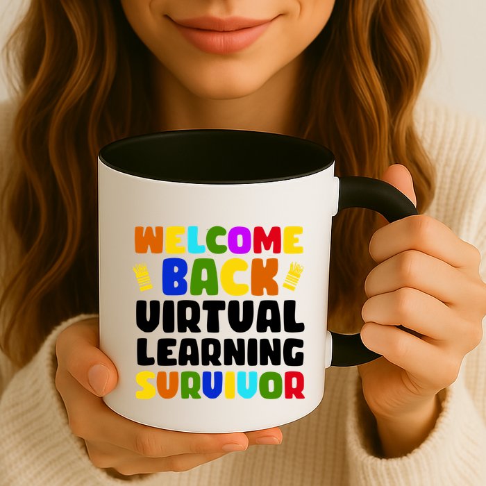 Welcome Back To School Virtual Learning Survivor Mug