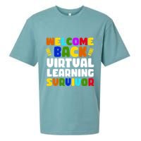 Welcome Back To School Virtual Learning Survivor Sueded Cloud Jersey T-Shirt