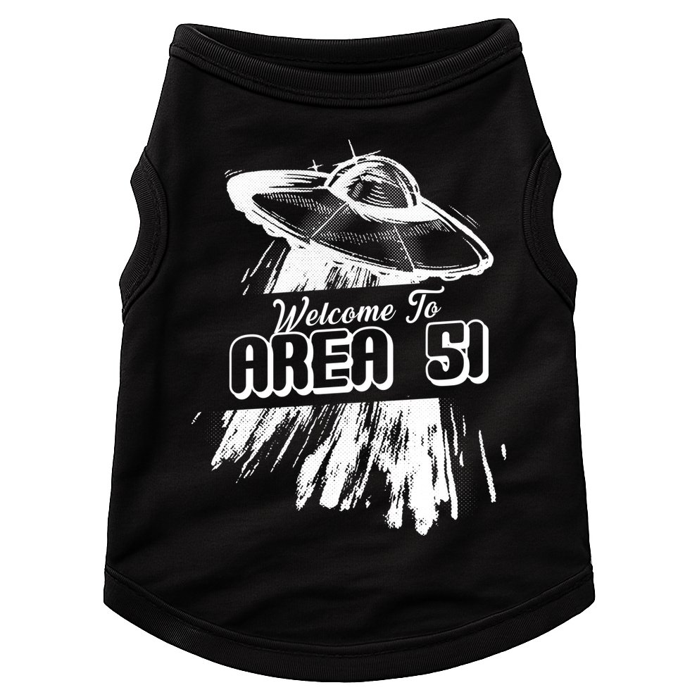 Welcome To Area 51 Doggie Tank