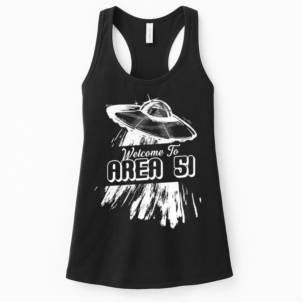 Welcome To Area 51 Womens Tank Top