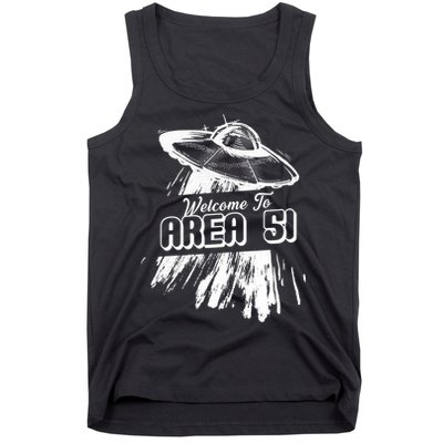 Welcome To Area 51 Tank Top