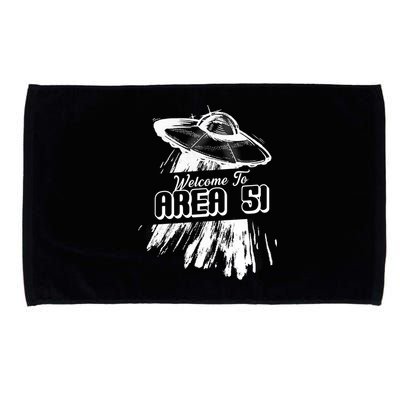 Welcome To Area 51 Microfiber Hand Towel