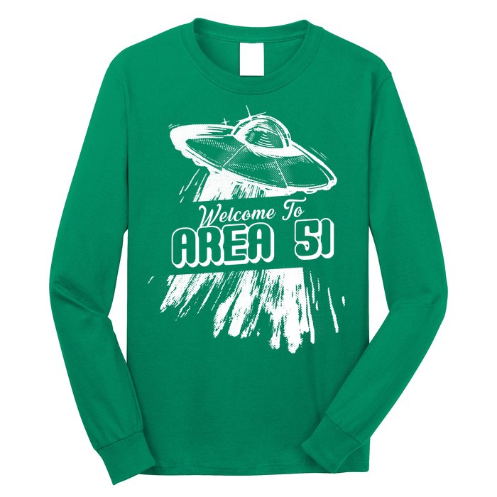 Welcome To Area 51 Long Sleeve Shirt