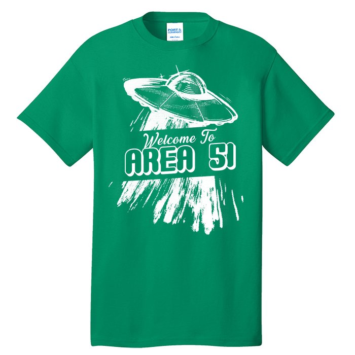 Welcome To Area 51 Tall T-Shirt