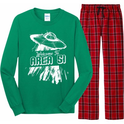 Welcome To Area 51 Long Sleeve Pajama Set