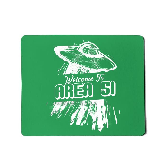 Welcome To Area 51 Mousepad