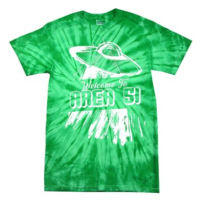 Welcome To Area 51 Tie-Dye T-Shirt