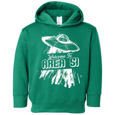 Welcome To Area 51 Toddler Hoodie